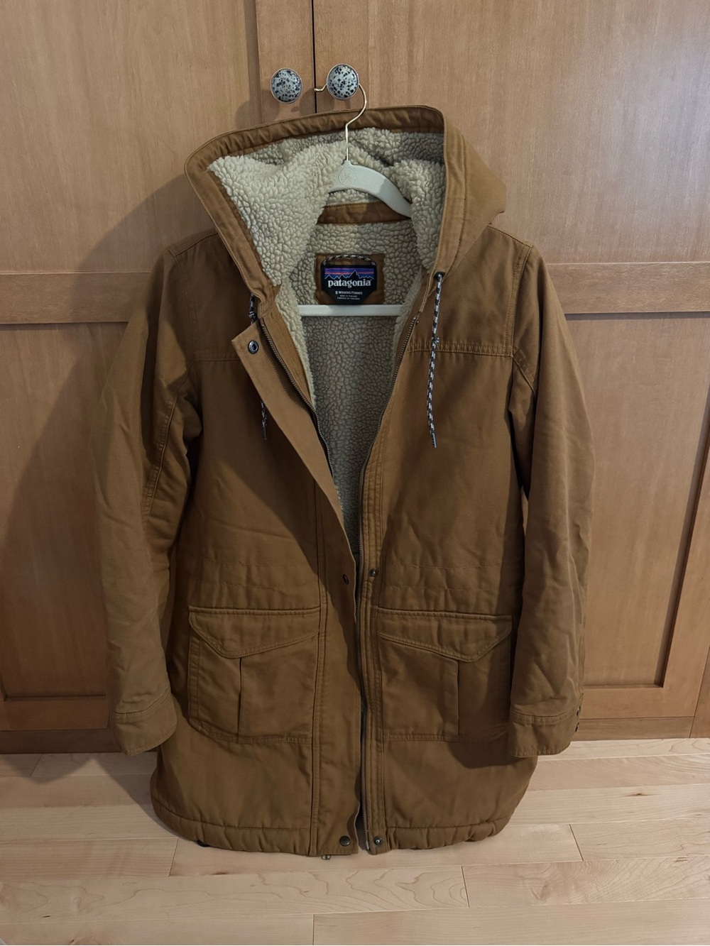 Patagonia Women's Insulated Prairie Dawn Parka – Brown – Size Small